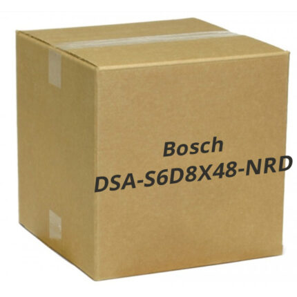 DSA-S6D8X48-NRD || DSA E2860 4-8TB Non Ret DO 1yr POS - BOSCH