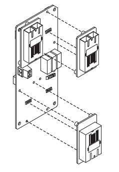 Standard output SINGLE MODE fiber optic transceiver. Plugs into NOCF. Uses duplex SC connectors.